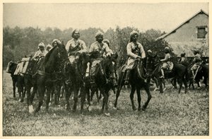 第一次世界大戦、1914年、c2020、前線にいるインドの兵士。