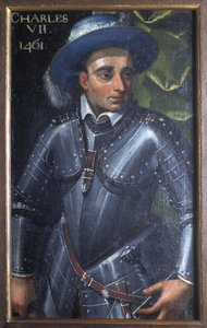 Indre & Loire N* 172 - Chateau de Loches - シャルル7世の肖像 - 17世紀 作： Unbekannt