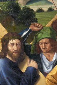 Indre & Loire N* 177 - Chateau de Loches - 磔刑の祭壇画の詳細 - Ecole de Jean Fouquet - 1485 - 。 作： Unbekannt