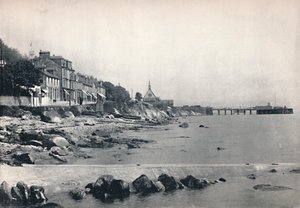 インネラン-ロッキービーチとスティームボートピアの展示、1895