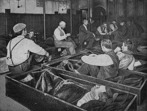メドランドホールのホームレスの避難所、ラトクリフ、ロンドン、c1900 1901 作： Unbekannt