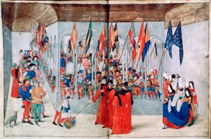 ヘルメットの検査、1488年から1489年 作： Unbekannt