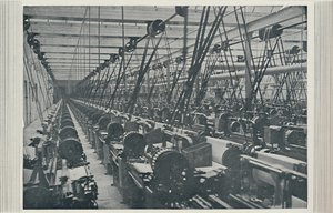 綿工場の内部、1910 作： Unbekannt