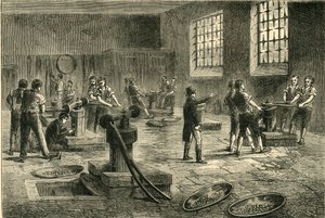 ミントの内部、c1872。 作： Unbekannt