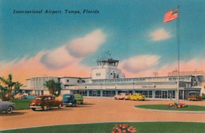 国際空港、フロリダ州タンパ、c1940年代 作： Unbekannt