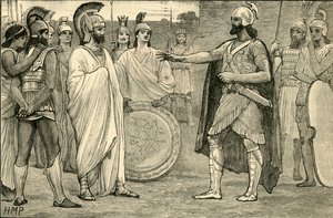AgesilausとPharnabazusの間のインタビュー、1890年。