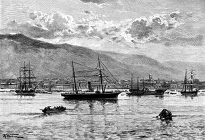 イキケ、チリ、1895