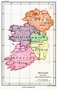 イギリスのノーマン侵攻直前のアイルランド、1169 1893 作： Unbekannt