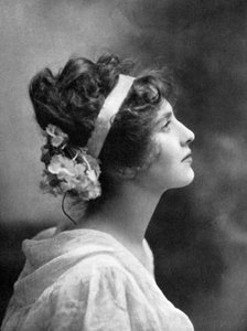 アイリスホーイ1885-1979、イギリスの女優、1908-1909 作： Unbekannt