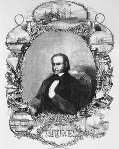 Isambard Kingdom Brunel、土木技師、c1850s 作： Unbekannt