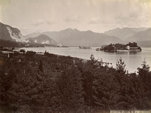 イゾラデイペスカトリフィッシャーマンズアイランド、マッジョーレ湖、イタリア、1890 作： Unbekannt