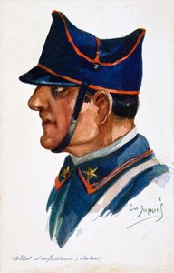 イタリアの歩兵、1914-1918 作： Unbekannt