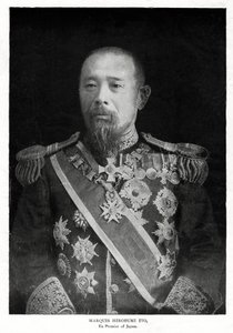 伊藤博文、初代首相、1908年 作： Unbekannt