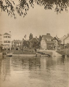 トゥイッケナムの町への唯一のペニー：有名な歌に影響を与えたフェリー、c1935。 作： Unbekannt