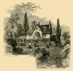 アイビーコテージ、ハイゲート、1825年、c1876。 作： Unbekannt