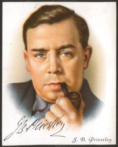 JBプリーストリー、イギリスの小説家、脚本家、エッセイスト、放送局、c1927