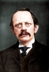 JJトムソン、イギリスの物理学者、c1896-c1915 作： Unbekannt