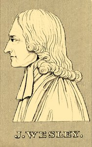 J.ウェスリー、1703-1791、1830年。 作： Unbekannt