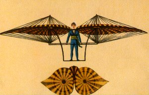 Jacob Degensフライングマシン、1808年、1932年。 作： Unbekannt