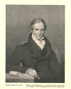 ジェームズベインズ1766-1837。 作： Unbekannt