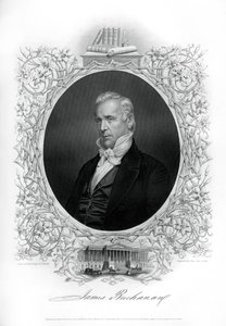 ジェームズブキャナン、アメリカ合衆国の第15代大統領、1862年から1867年 作： Unbekannt