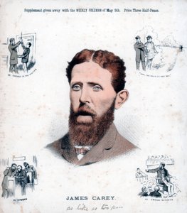ジェームズキャリー、アイルランド共和党および情報提供者、1883年 作： Unbekannt