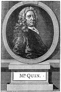 ジェームズクイン、18世紀イギリスの俳優、1886