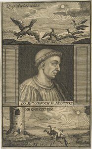Jan van Ruusbroec 1293-1381、1711。 作： Unbekannt