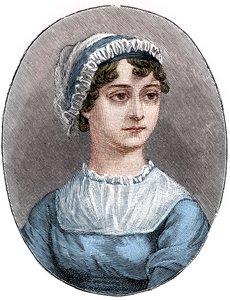 ジェーン・オースティン1775-1817、イギリスの小説家 作： Unbekannt