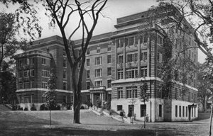 1922年にプロビデンスにあるロードアイランド病院の患者のためのジェーンフランシスブラウンビルディング