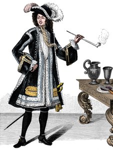 ジャンバートまたはバース1651-1702、フランス人の民間人、c1690s 作： Unbekannt