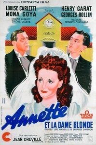 Jean Drevilles Annette et la Dame Blonde、Annette and the Blonde Woman、1941 作： Unbekannt