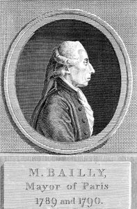 Jean Sylvain Bailly 1736-1793、フランスの天文学者、作家、政治家 作： Unbekannt