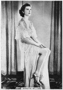 ジャネットウィリアムズ、c1938 作： Unbekannt