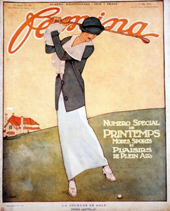 ジェミマ、雑誌の表紙、フランス、1913年5月 作： Unbekannt