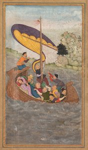 ガリラヤ湖の嵐の最中に、ミラトアルクドスから目覚めさせられたイエス...、1602-1604年。