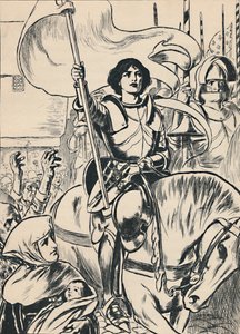 軍隊長のジョーン、c1907 作： Unbekannt