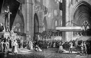 チャールズ7世の戴冠式でのジャンヌダルク、1429年1882〜1884年 作： Unbekannt