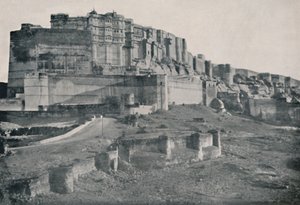 ジョードプル砦、1936年。 作： Unbekannt