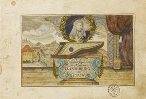 ヨハン・クナウ新しいピアノ練習、1689 作： Unbekannt