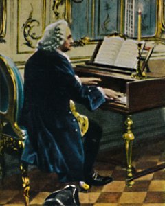 ヨハン・セバスチャン・バッハ1685-1750。 -カールレーリングの絵からの抜粋、1934年。 作： Unbekannt