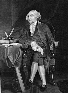ジョン・アダムス 1735-1826、第2代米国大統領 1797-1801 作： Unbekannt