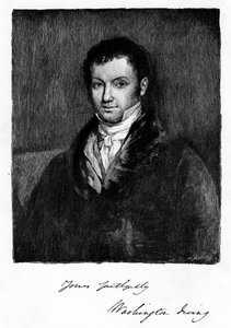 ジョン・バイロム、18世紀のイギリス人作家、詩人、1821年マンチェスター生まれ 作： Unbekannt