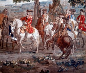 ジョン・チャーチル、マールボロ公 1650-1722 イギリス兵、ブレナムの戦い、1704 作： Unbekannt