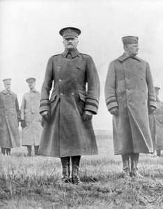 ジョンパーシングとハンターリゲット、アメリカ第一次世界大戦将軍、1918年3月 作： Unbekannt