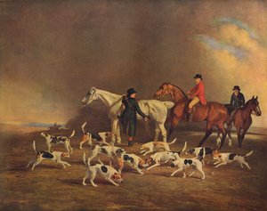 ジョンパウレットと彼の猟犬、c18から19世紀、1929 作： Unbekannt