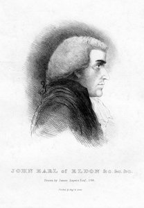 ジョンスコット1751-1838、初代エルドン伯爵、イギリスの最高首相、19世紀 作： Unbekannt