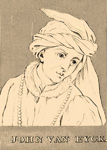 ジョンヴァンアイク、c1390-1441、1830年。 作： Unbekannt