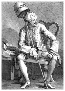 ジョン・ウィルクス、イギリスの政治家、1763 1895 作： Unbekannt