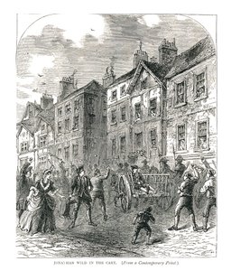 カートの中のジョナサン・ワイルド、1878 作： Unbekannt